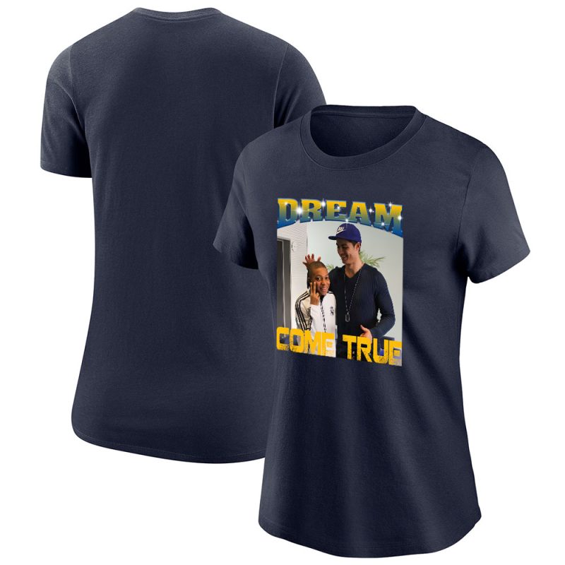 Ronaldo X Kylian Mbappe X Real Madrid Inspired Fans X Hala Madrid Lady T-Shirt Women Tee LTL9182