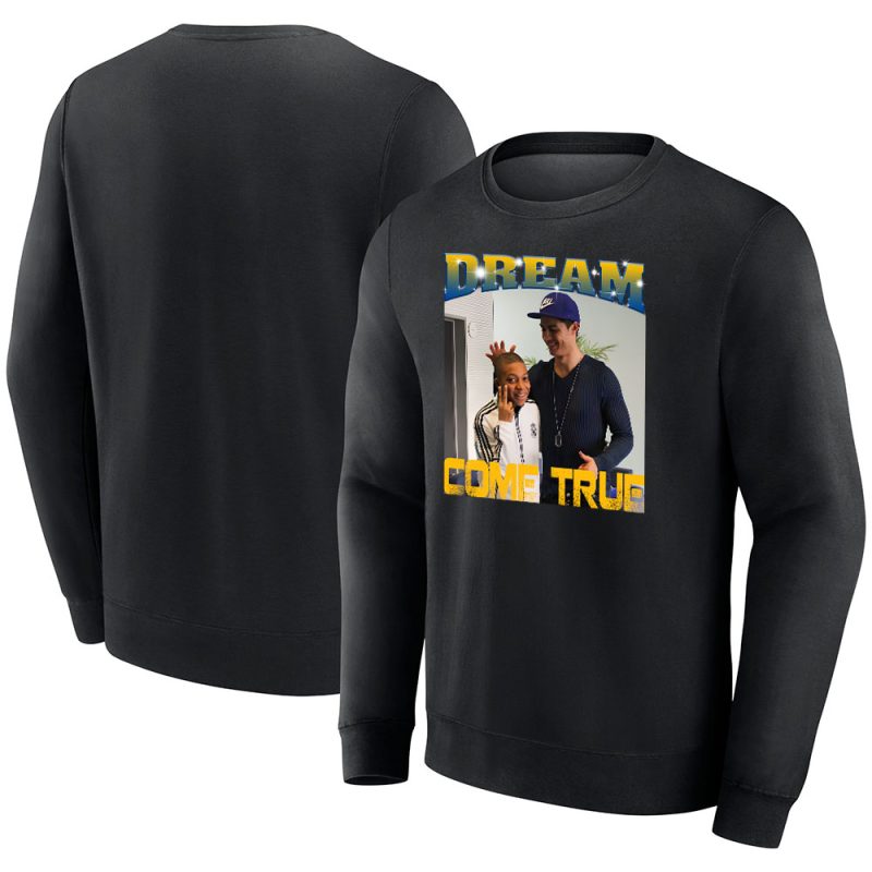 Ronaldo X Kylian Mbappe X Real Madrid Inspired Fans X Hala Madrid Unisex Sweatshirt TAS9182