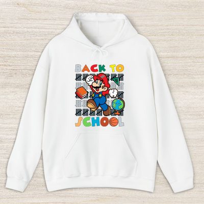 San Antonio Spurs X Welcome Back To School Gift X Mario Unisex Hoodie TAH10603