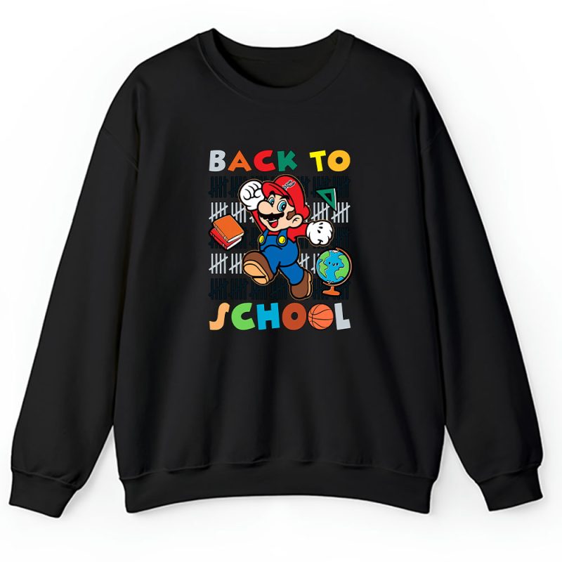 San Antonio Spurs X Welcome Back To School Gift X Mario Unisex Hoodie TAH10603