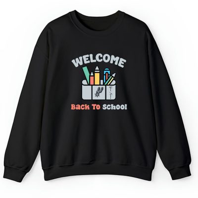 San Antonio Spurs X Welcome Back To School X Custom Name Unisex Hoodie TAH10605