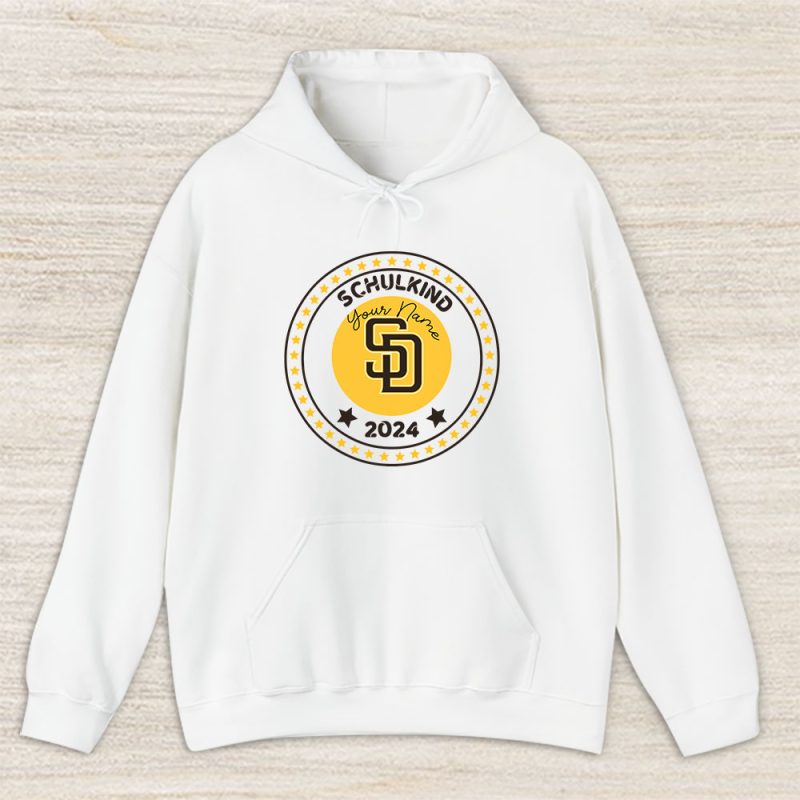 San Diego Padres X Welcome Back To School Custom Name Unisex Hoodie TAH11100