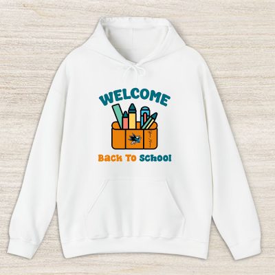 San Jose Sharks X Welcome Back To School X Custom Name Unisex Hoodie TAH10737