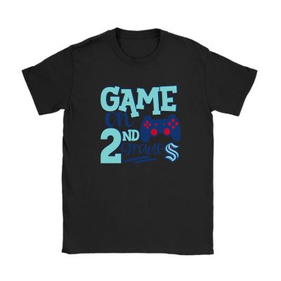 Seattle Kraken X Game On X Schools Back X Custom Number Unisex T-Shirt Cotton Tee TAT10734