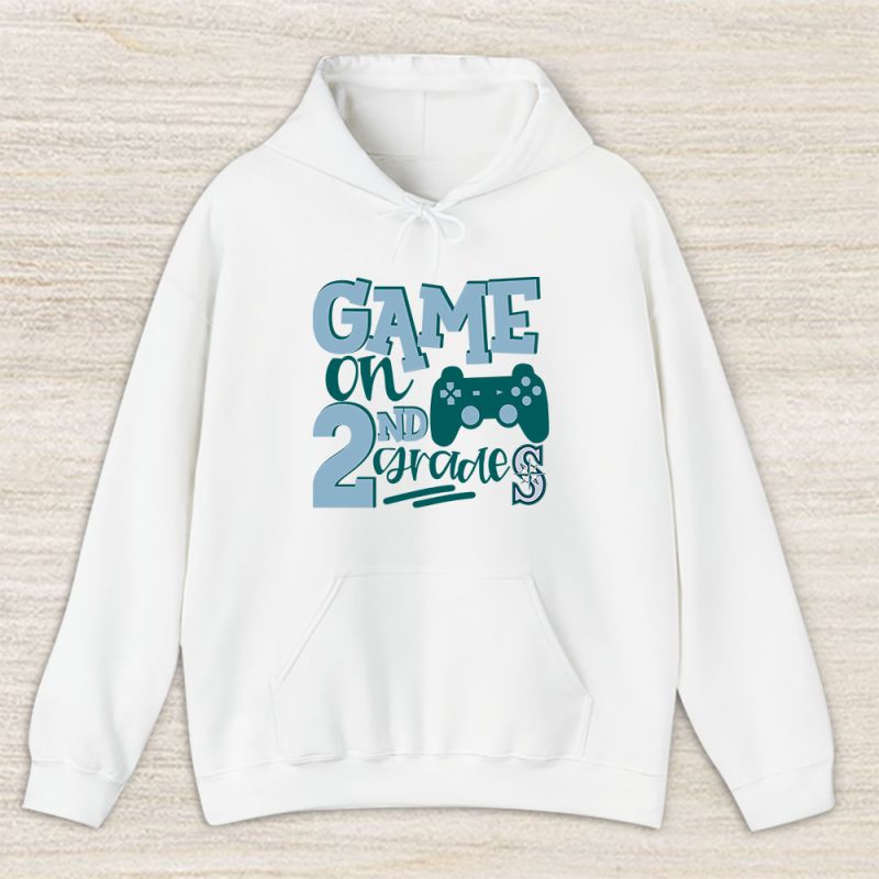 Seattle Mariners X Game On X Schools Back X Custom Number Grade Unisex Hoodie TAH10460