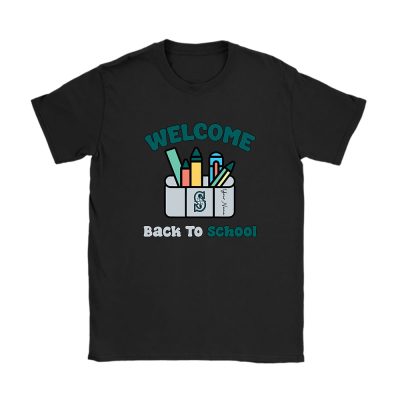 Seattle Mariners X Welcome Back To School X Custom Name Unisex T-Shirt Cotton Tee TAT10461