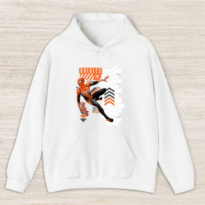 Spiderman MLB Baltimore Orioles Unisex Hoodie TAH11582