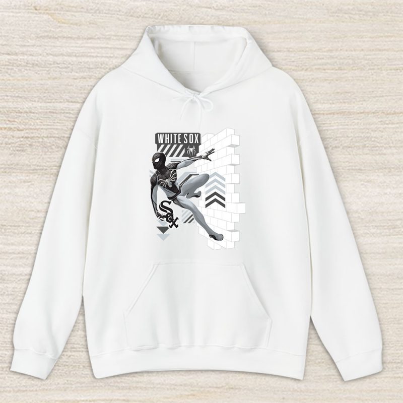 Spiderman MLB Chicago White Sox Unisex Hoodie TAH11601