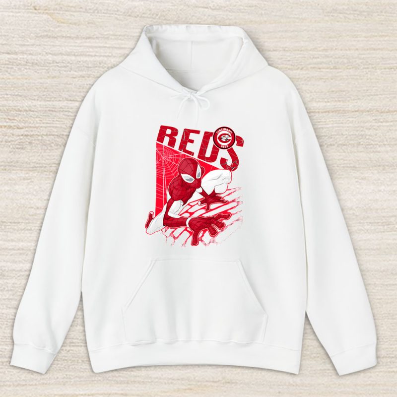 Spiderman MLB Cincinnati Reds Unisex Hoodie TAH9856