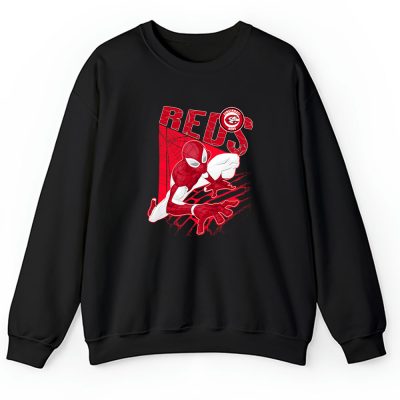 Spiderman MLB Cincinnati Reds Unisex Sweatshirt TAS9856