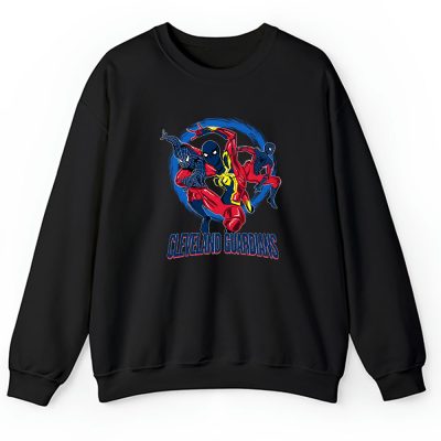 Spiderman MLB Cleveland Guardians Unisex Sweatshirt TAS9859