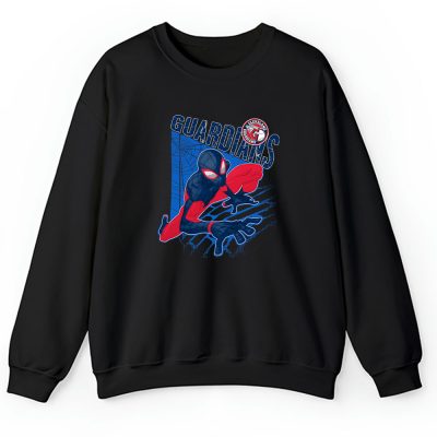 Spiderman MLB Cleveland Guardians Unisex Sweatshirt TAS9860