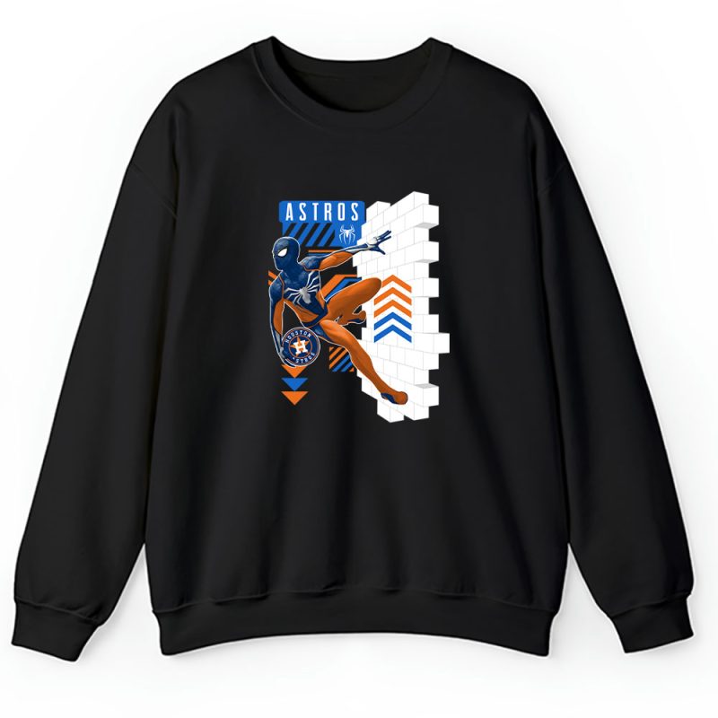 Spiderman MLB Houston Astros Unisex Sweatshirt TAS11615