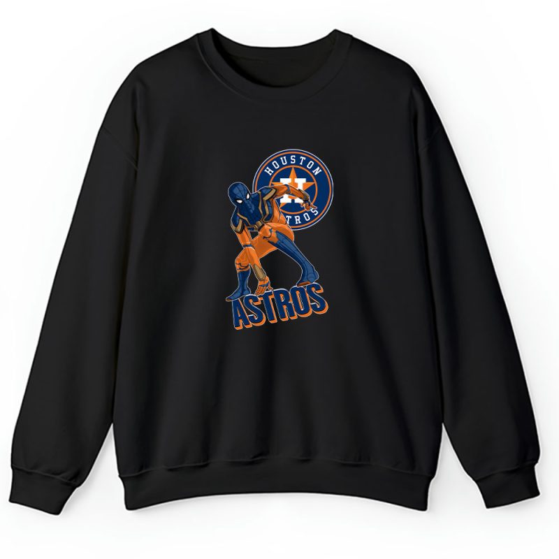 Spiderman MLB Houston Astros Unisex Sweatshirt TAS8390