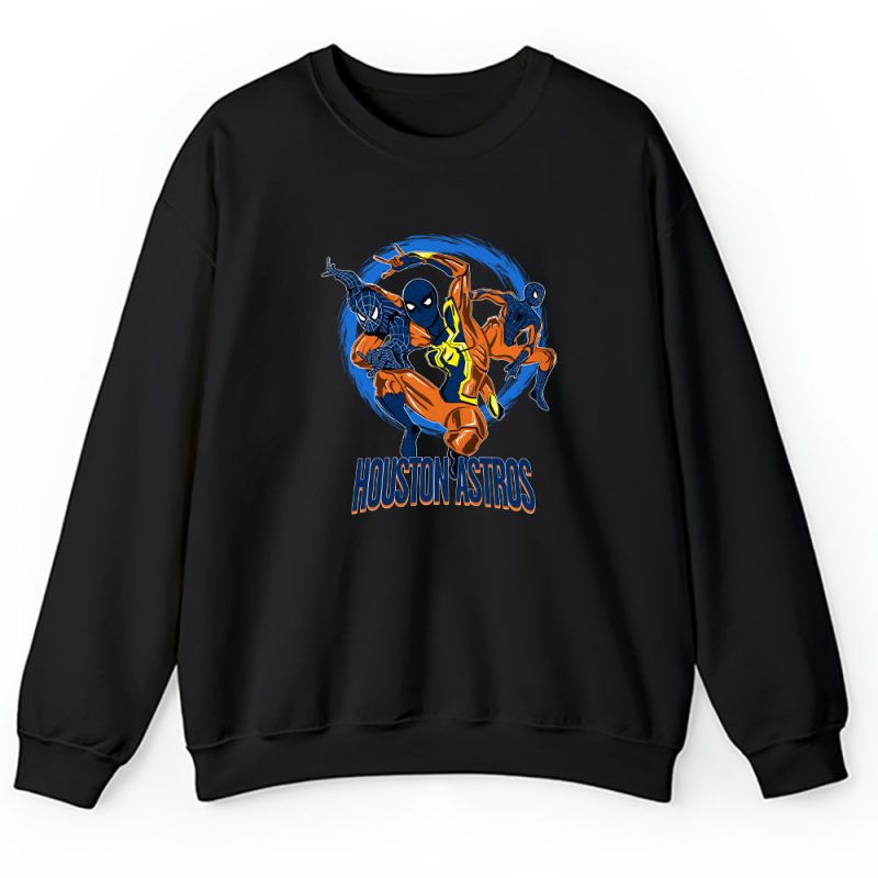 Spiderman MLB Houston Astros Unisex Sweatshirt TAS9902