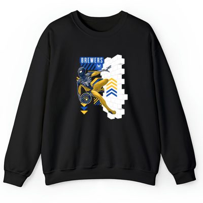 Spiderman MLB Milwaukee Brewers Unisex Sweatshirt TAS11632