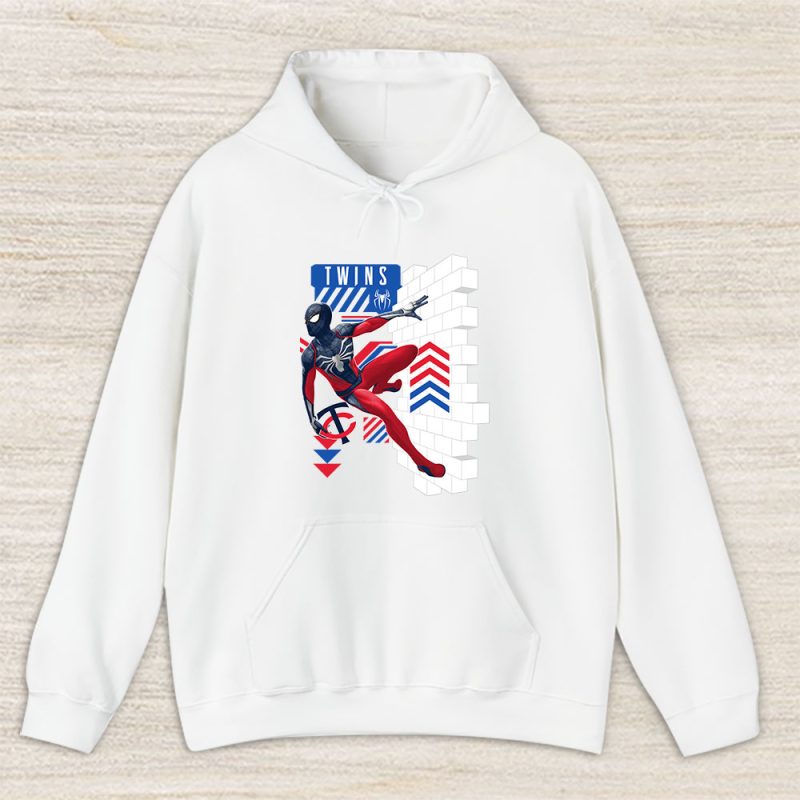 Spiderman MLB Minnesota Twins Unisex Hoodie TAH11639