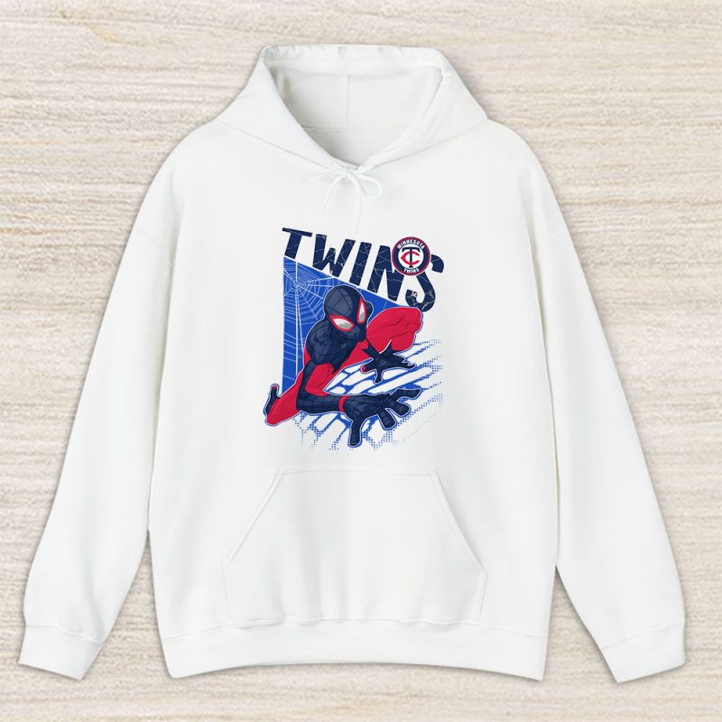 Spiderman MLB Minnesota Twins Unisex Hoodie TAH9951