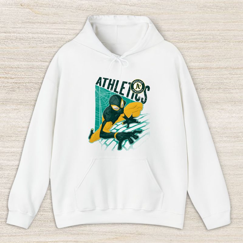 Spiderman MLB Oakland Athletics Unisex Hoodie TAH9982