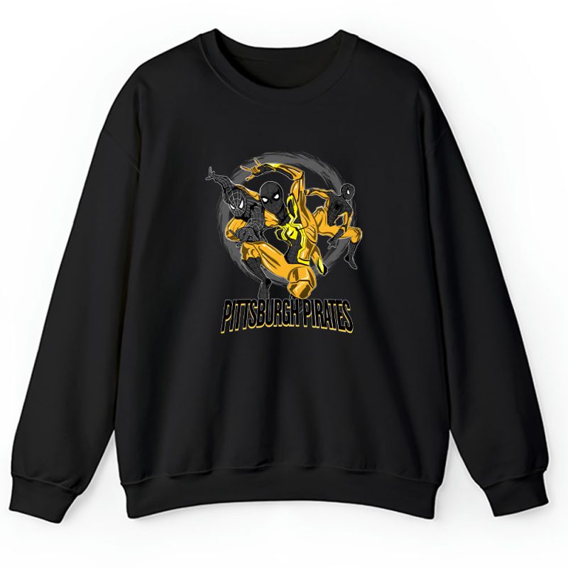 Spiderman MLB Pittsburgh Pirates Unisex Sweatshirt TAS9992