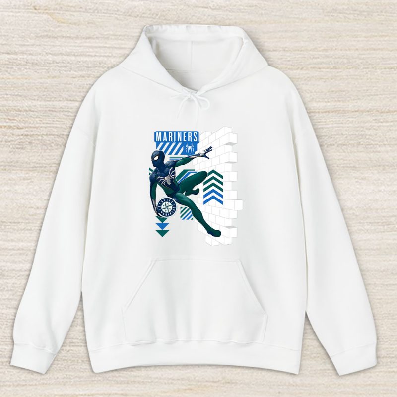 Spiderman MLB Seattle Mariners Unisex Hoodie TAH11674