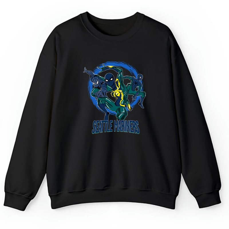 Spiderman MLB Seattle Mariners Unisex Sweatshirt TAS10019