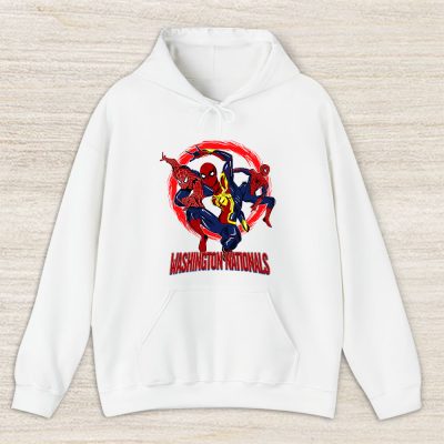 Spiderman MLB Washington Nationals Unisex Hoodie TAH10056