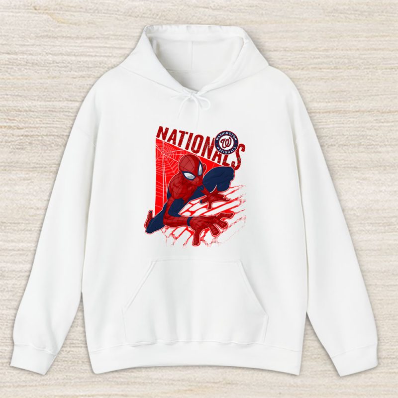 Spiderman MLB Washington Nationals Unisex Hoodie TAH10057