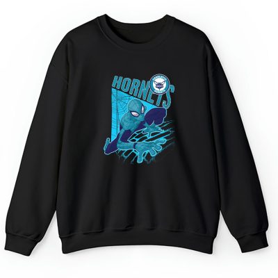 Spiderman NBA Charlotte Hornets Unisex Sweatshirt TAS9862