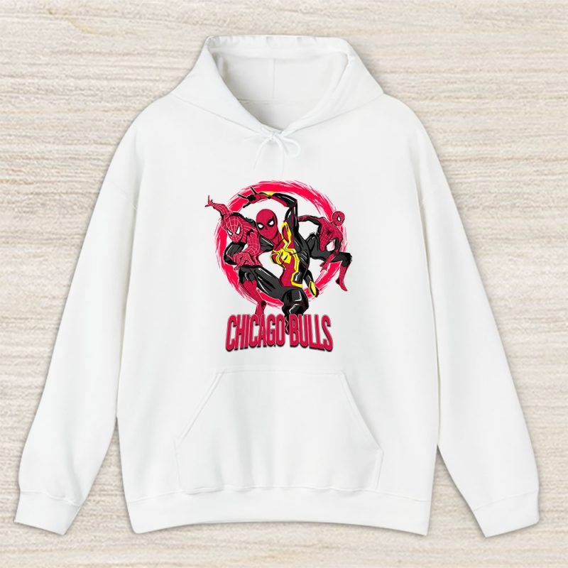 Spiderman NBA Chicago Bulls Unisex Hoodie TAH9844