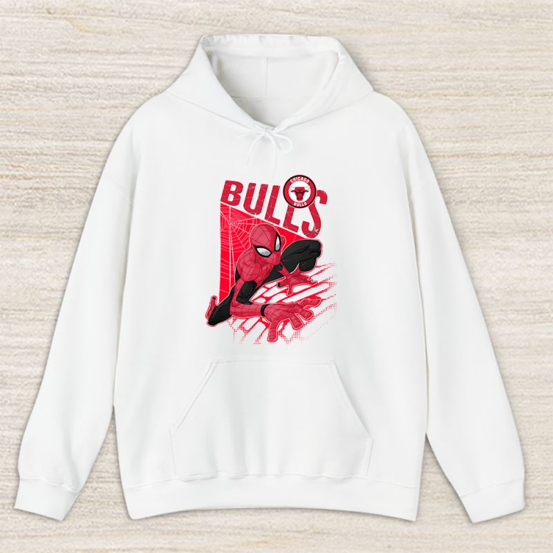 Spiderman NBA Chicago Bulls Unisex Hoodie TAH9845