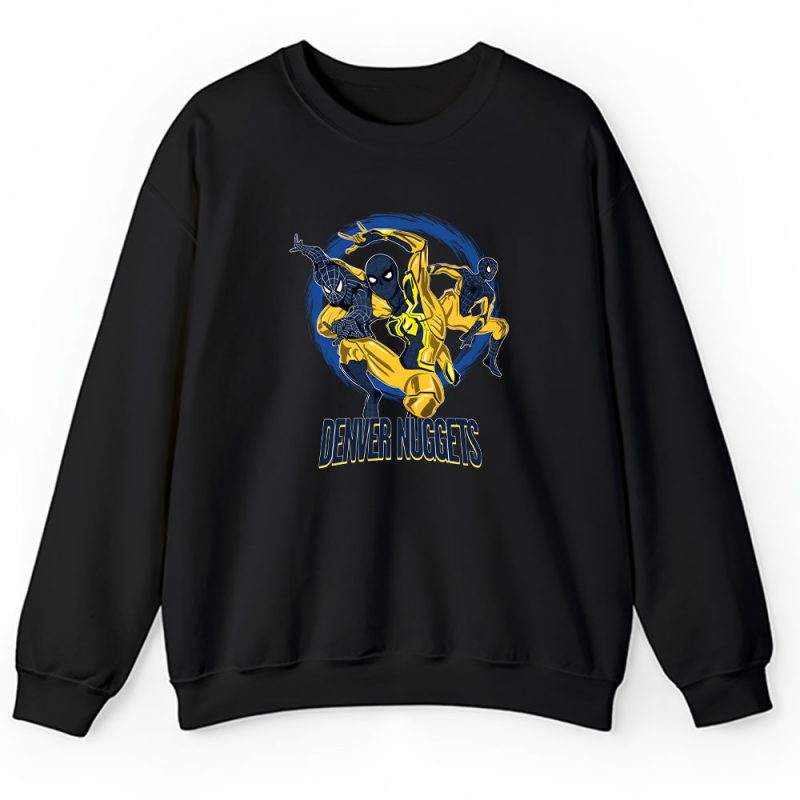 Spiderman NBA Denver Nuggets Unisex Sweatshirt TAS9884