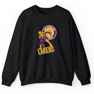 Spiderman NBA Los Angeles Lakers Unisex Sweatshirt TAS8399