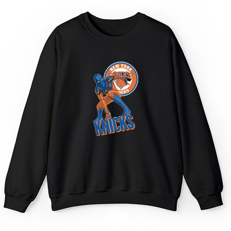 Spiderman NBA New York Knicks Unisex Sweatshirt TAS8415