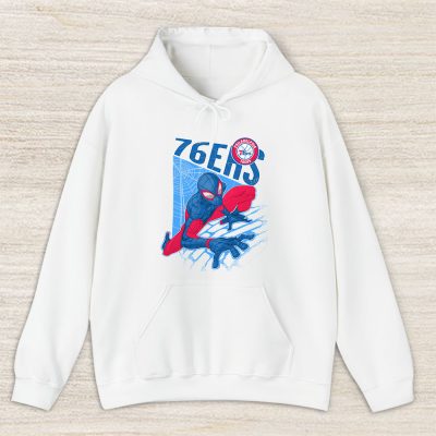 Spiderman NBA Philadelphia 76ers Unisex Hoodie TAH10000