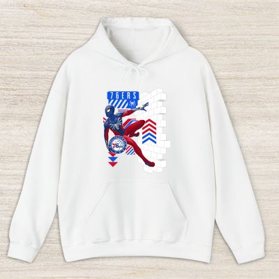 Spiderman NBA Philadelphia 76ers Unisex Hoodie TAH11664