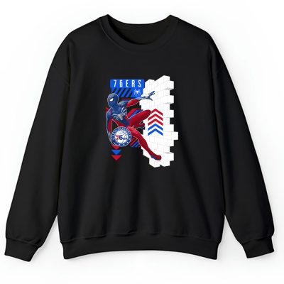 Spiderman NBA Philadelphia 76ers Unisex Sweatshirt TAS11664