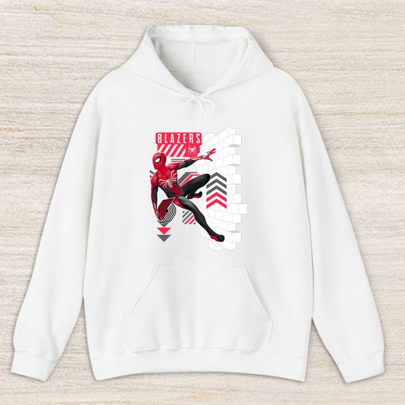 Spiderman NBA Portland Trail Blazers Unisex Hoodie TAH11659