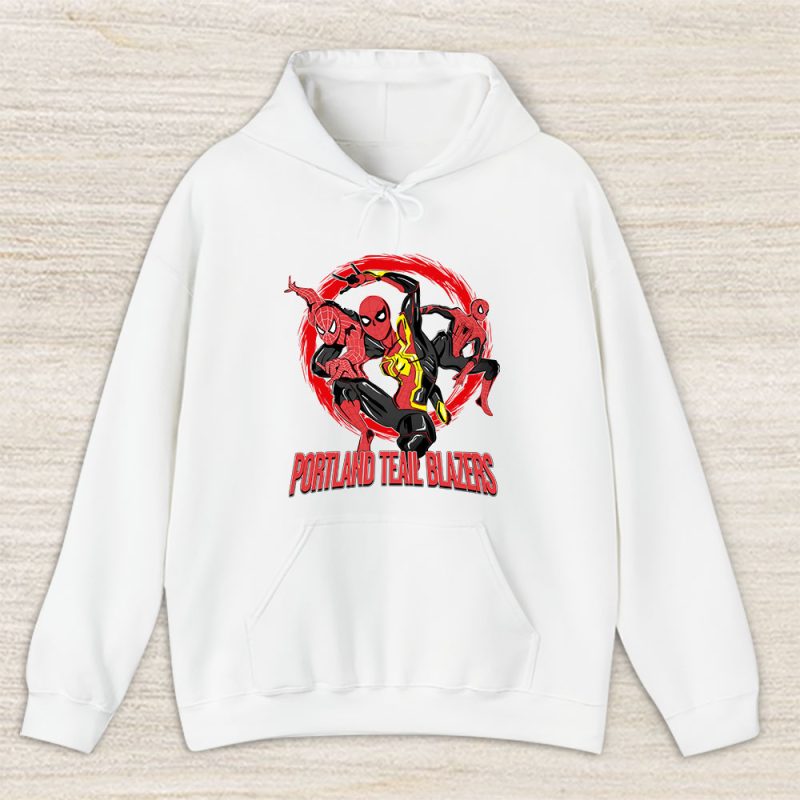 Spiderman NBA Portland Trail Blazers Unisex Hoodie TAH9990