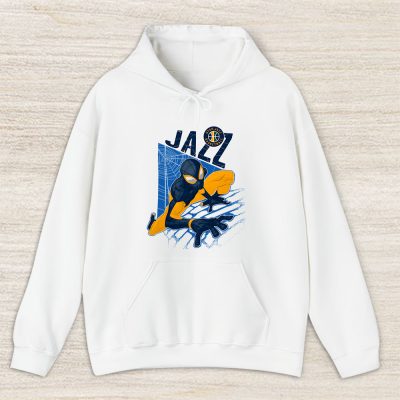 Spiderman NBA Utah Jazz Unisex Hoodie TAH10047