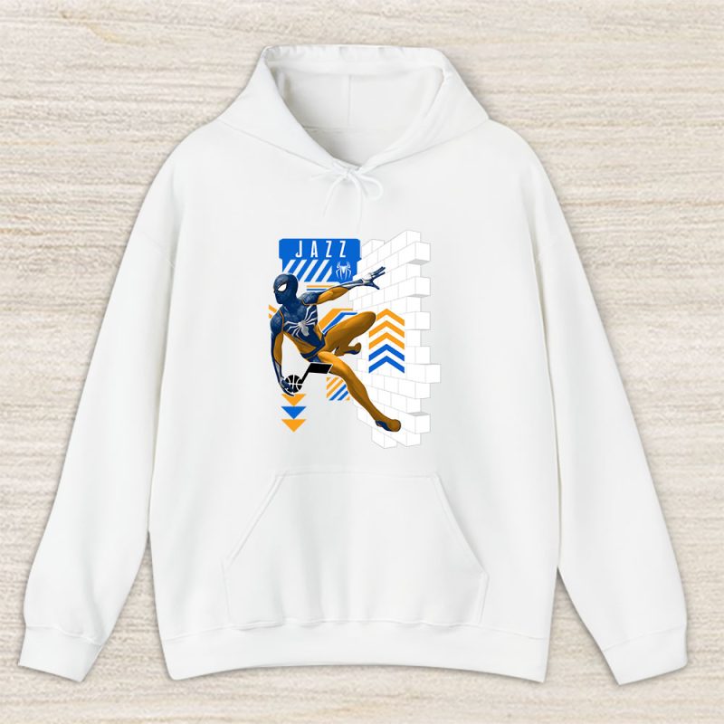 Spiderman NBA Utah Jazz Unisex Hoodie TAH11687