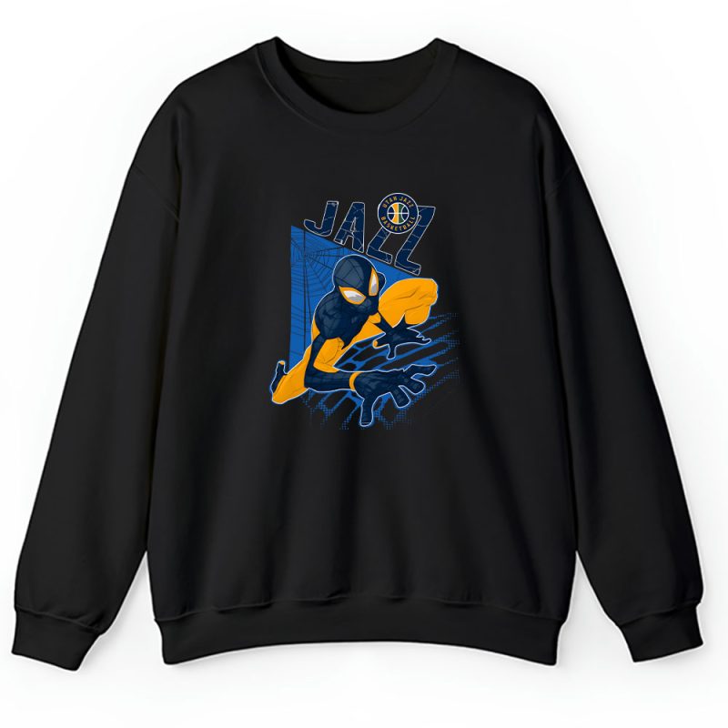 Spiderman NBA Utah Jazz Unisex Sweatshirt TAS10047