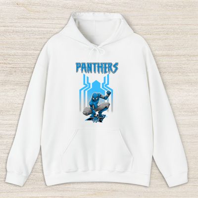 Spiderman NFL Carolina Panthers Unisex Hoodie TAH6575