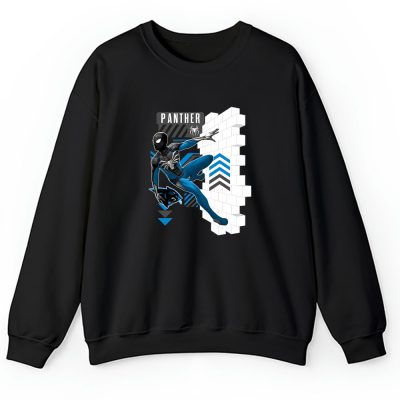 Spiderman NFL Carolina Panthers Unisex Sweatshirt TAS11599