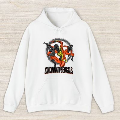 Spiderman NFL Cincinnati Bengals Unisex Hoodie TAH9850