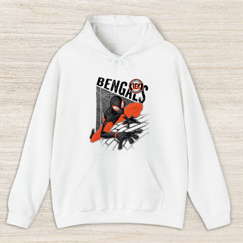 Spiderman NFL Cincinnati Bengals Unisex Hoodie TAH9869