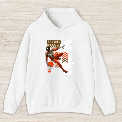 Spiderman NFL Cleveland Browns Unisex Hoodie TAH11598