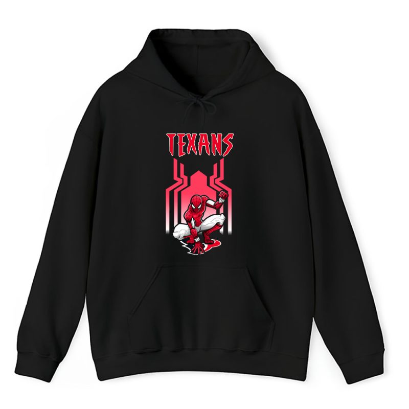 Spiderman NFL Houston Texans Unisex Hoodie TAH6580