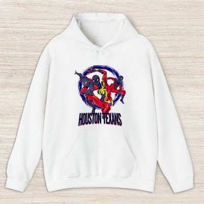 Spiderman NFL Houston Texans Unisex Hoodie TAH9906