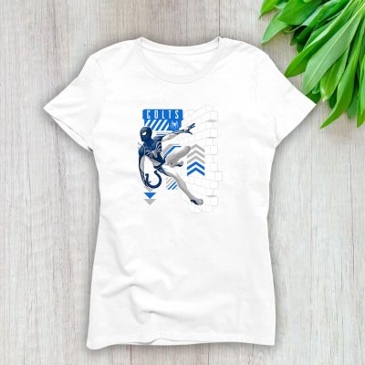 Spiderman NFL Indianapolis Colts Lady T-Shirt Women Tee LTL11618